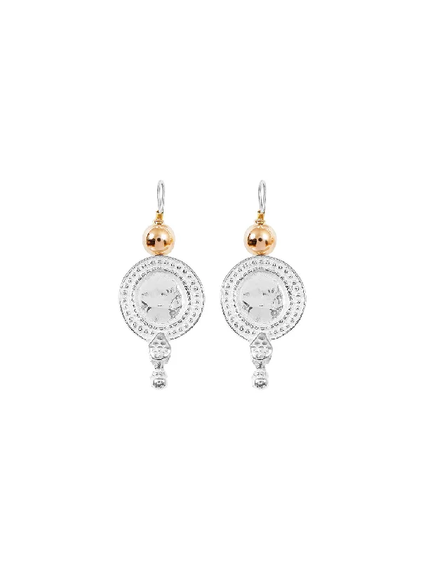 women's sparkling earrings-Vine Earrings