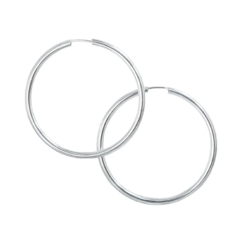 women's luxury hoop earrings-Large Hoops