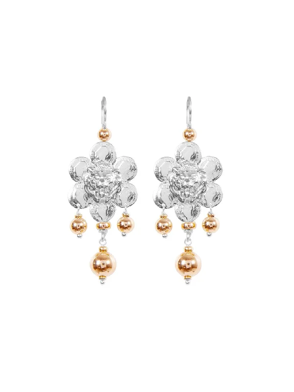 women's romantic drop earrings-Giardini Earrings