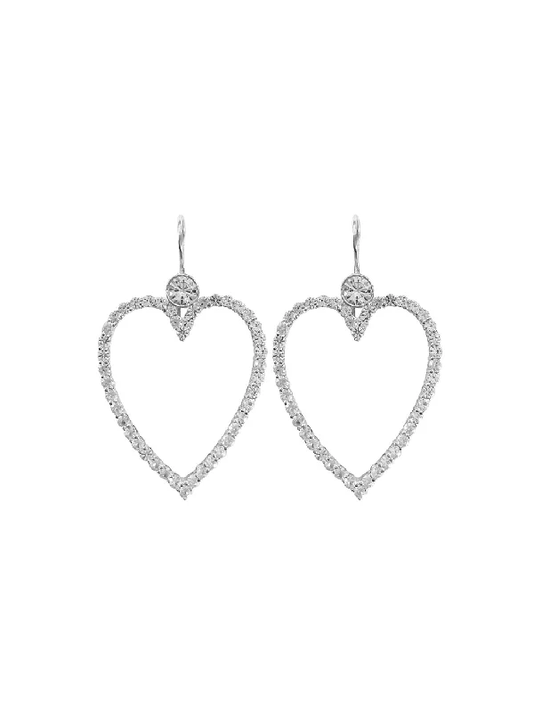 women's classic diamond earrings-Ciao Bella Earrings