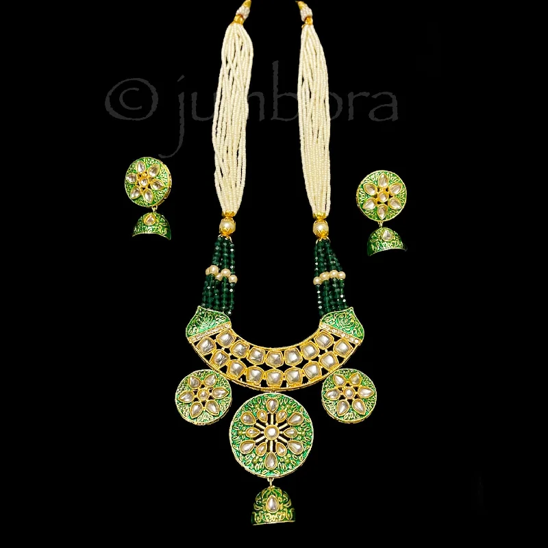 Green Meenakari