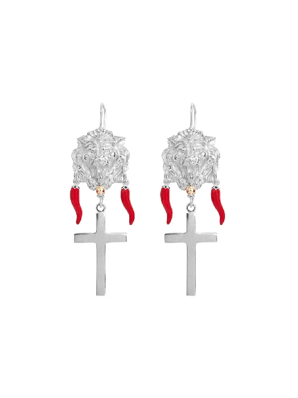 women's pearl drop earrings-Carita Earrings