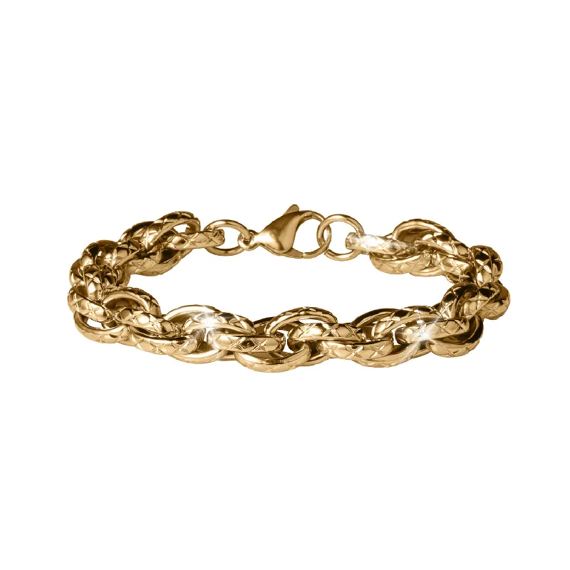 women's luxury bangles-Majestic Twist Men's Bracelet