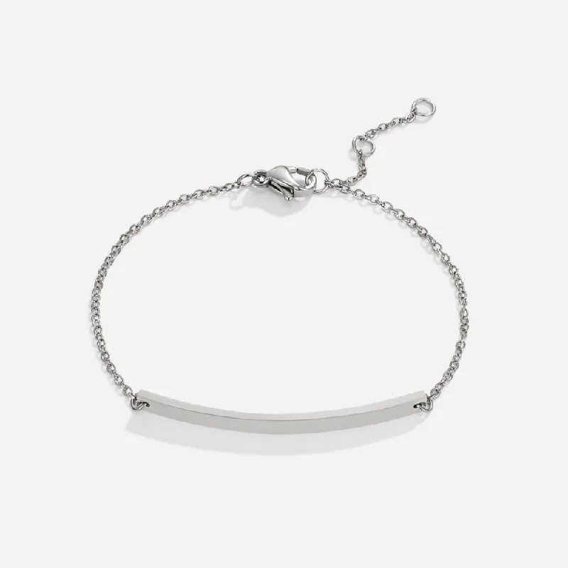 women's romantic bracelets-Cara Silver Bracelet