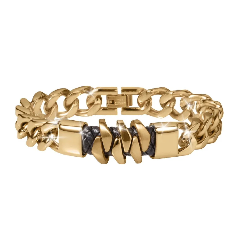 women's fun bangle sets-Leonardo Curb Bracelet