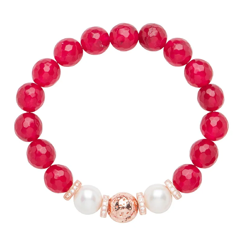 women's charm bracelets-Stella Agate Bracelet