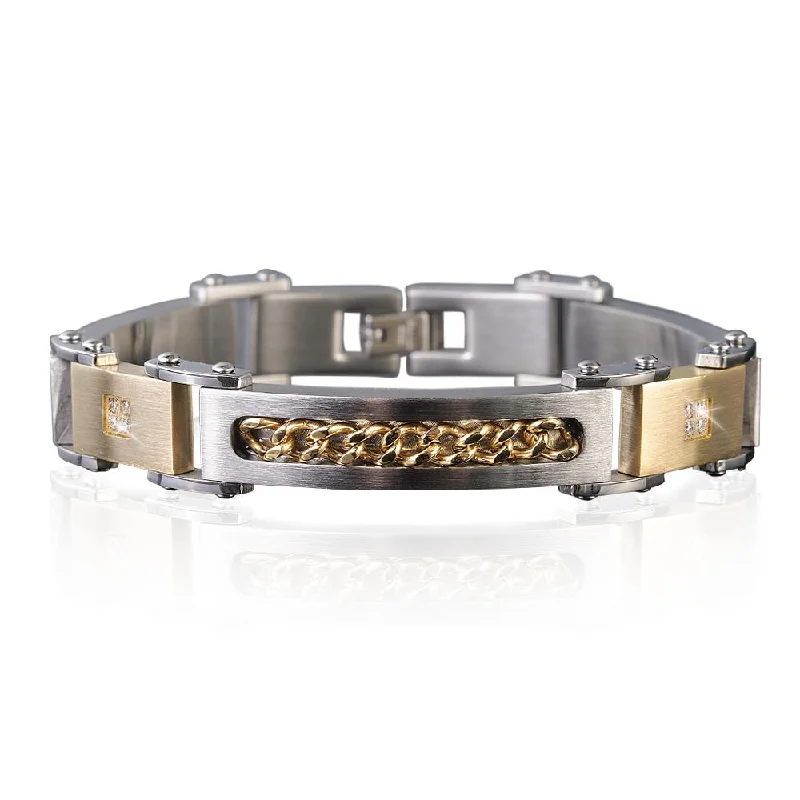 women's multi-layered bracelets-Evolver Diamond Bracelet