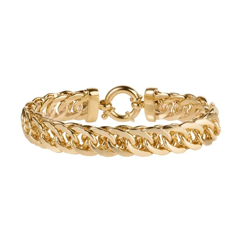 women's friendship bangles-Goddard Golden Bracelet