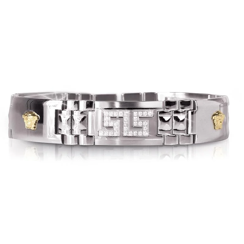 women's engraved bracelets-Medussa Bracelet