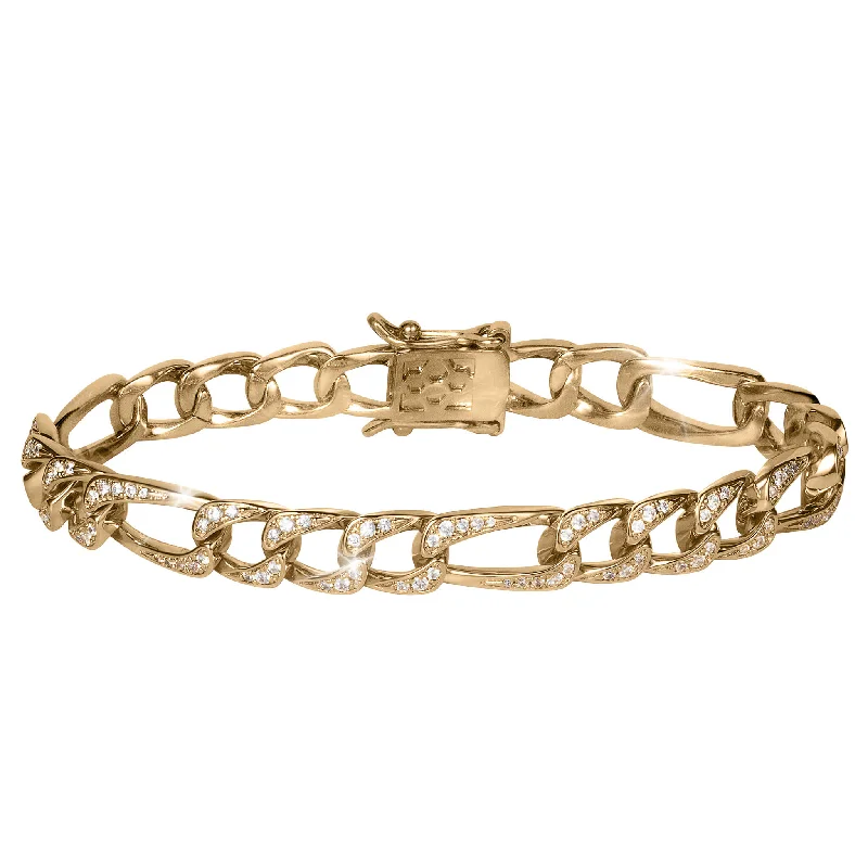 women's elegant gold bangles-Empire Figaro Men's Bracelet