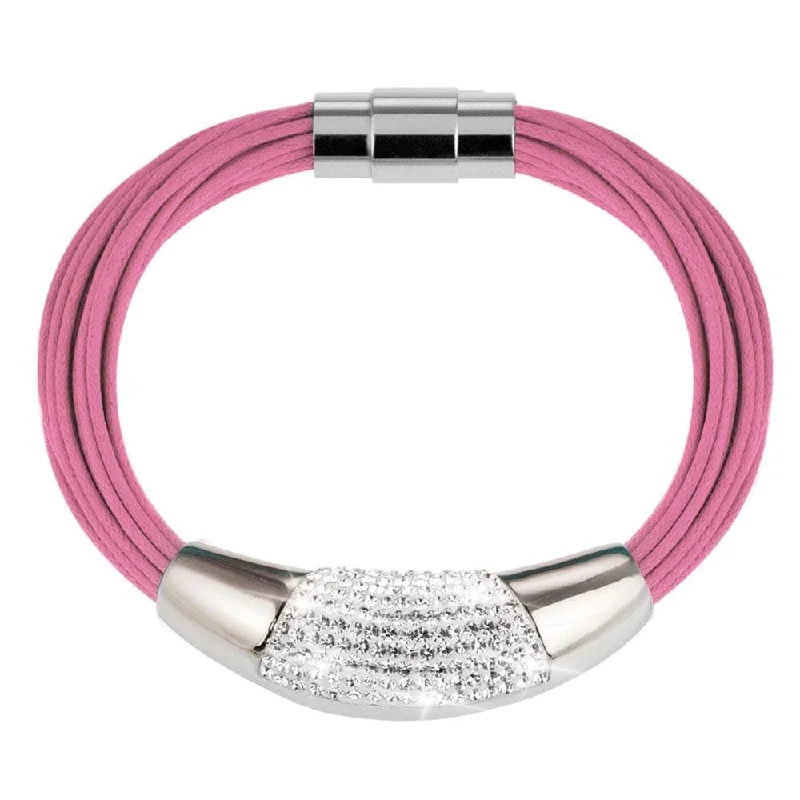 women's elegant bracelets-Cristal Pink Bracelet