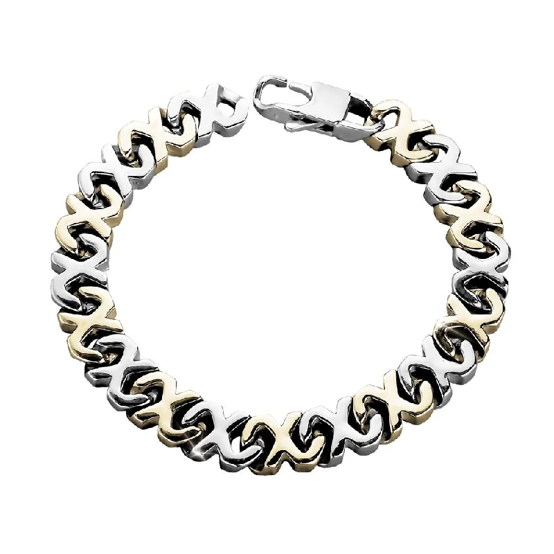 women's elegant bracelets-Maximo Steel Bracelet