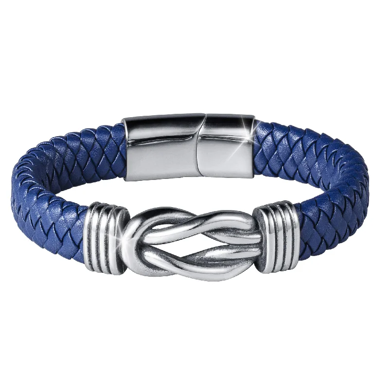 women's luxury bangles-Trinity Blue Men's Bracelet