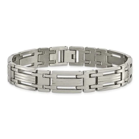 women's gemstone bangles-Men's Bracelet Titanium