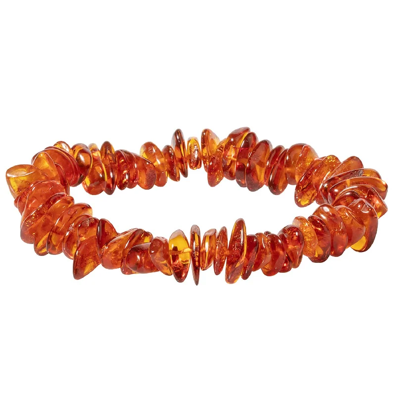 women's elegant cuff bangles-Blissful Baltic Amber Bracelet