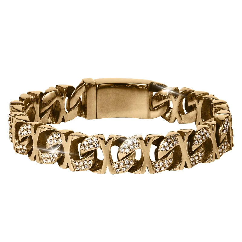 women's matching bracelets-Luxe Curb Bracelet