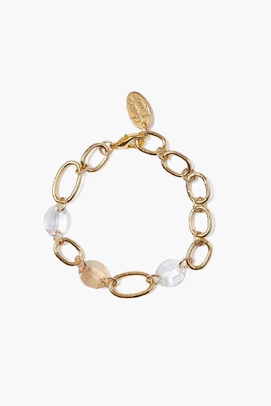 women's diamond bracelets-Neve Bracelet Gold Mix