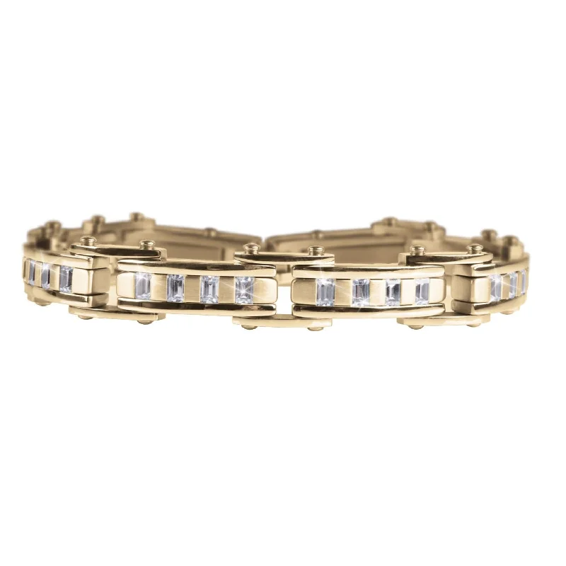 women's oval bangles-Affinity Men's Bracelet