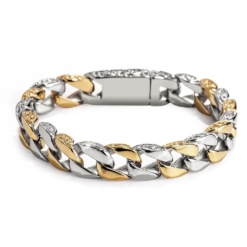 women's double-layer bracelets-Curb Vine Men's Bracelet