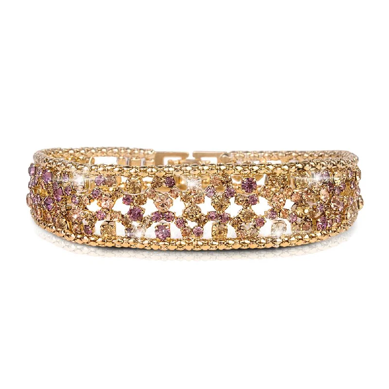 women's bangle bracelets-Spring Lace Bracelet